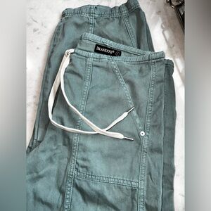 Blank NYC Teal Drawstring Pants